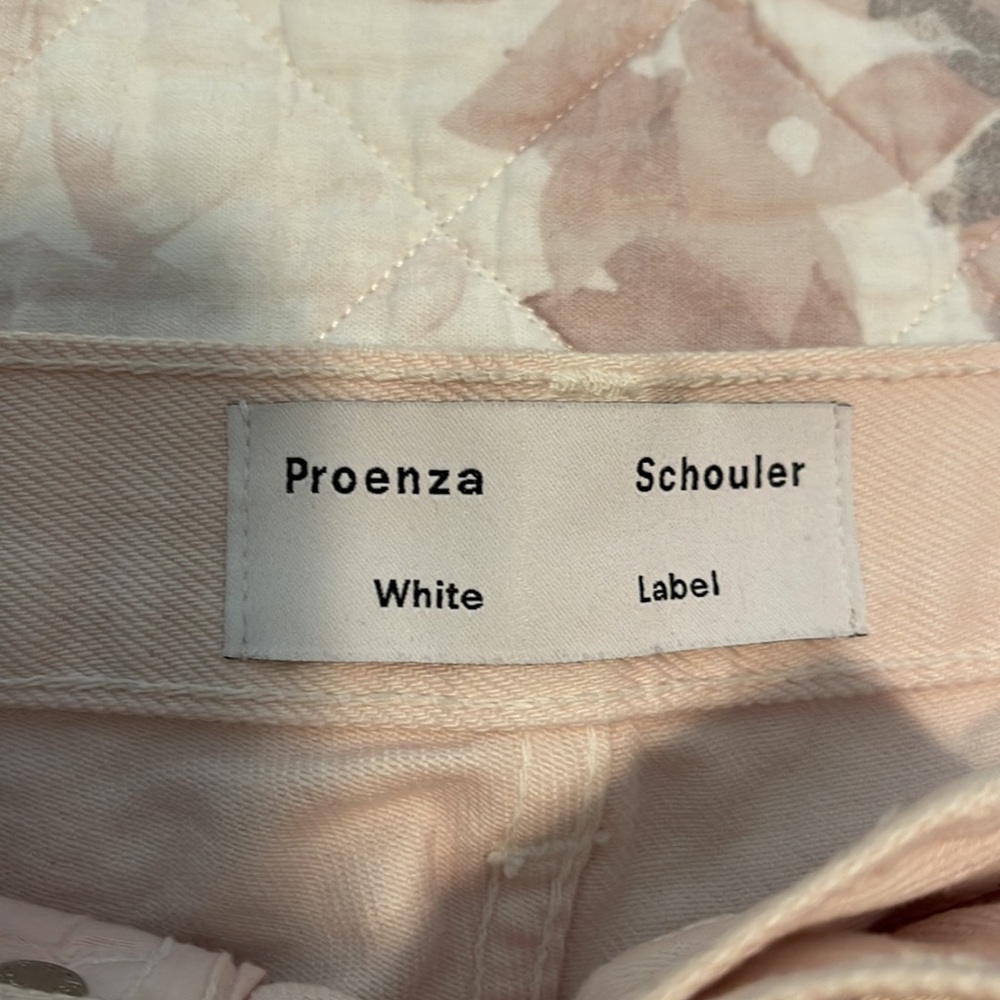 PROENZA SCHOULER LIGHT PINK DENIM SIZE 29, BRAND NEW - Picture 6 of 8